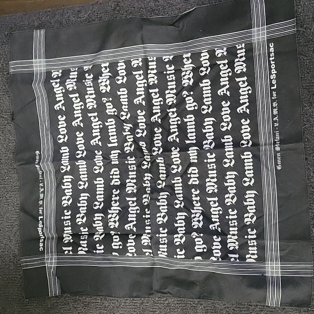 W.D.M.L.G. bandana by LeSportsac L.A.M.B